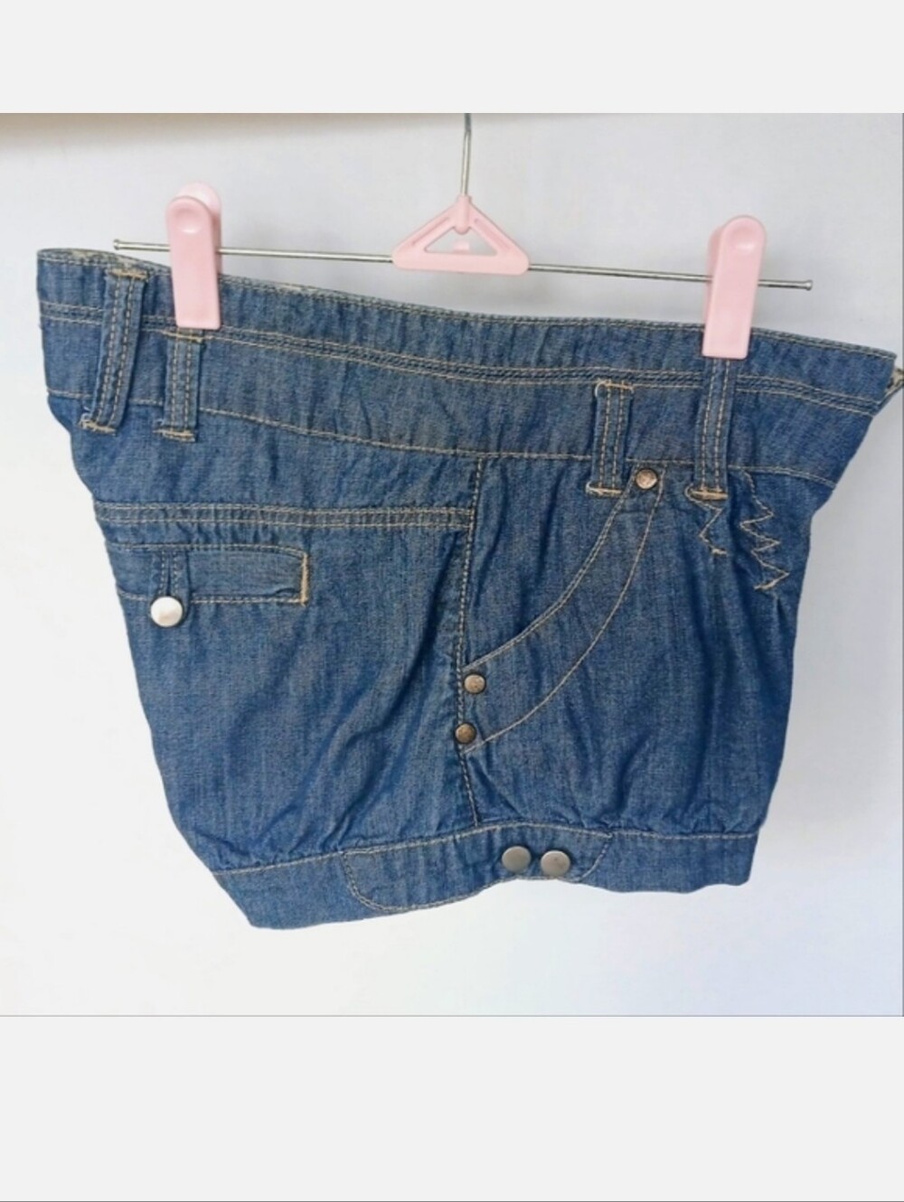 Celebrity Pink Cute Denim Shorts Size 5